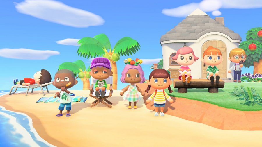 Custom characters of Animal Crossing: New Horizons