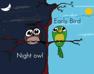 Intensive English Center - Idiom of the day: night owl You call someone a  night owl if they are always (or usually) up late. This is the opposite of  an early bird