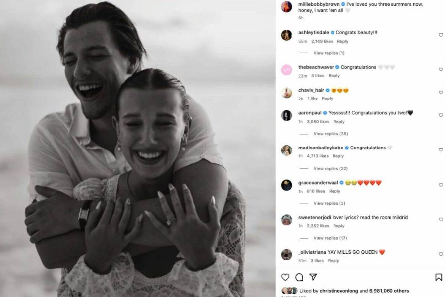 Millie Bobby Brown Ties The Knot